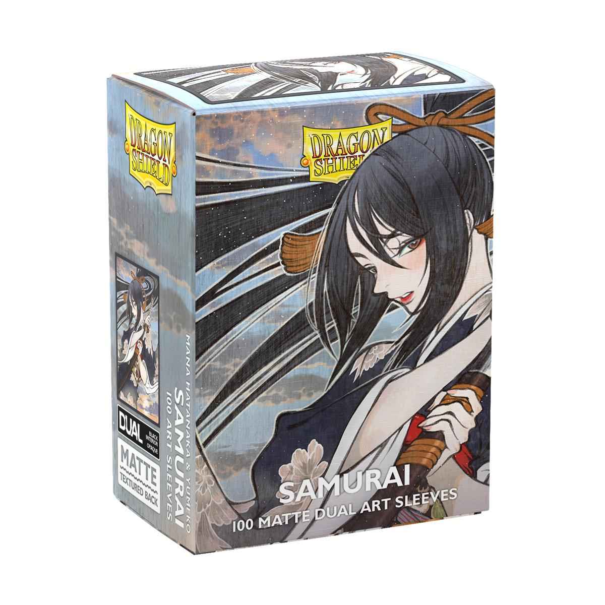 Dragon Shield Art Sleeves, Samurai, Dual Matte 63 x 88, Pack of 100